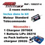 4 TEC DRIFT TRAXXAS ROUGE