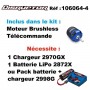 DISRUPTOR BATEAU TRAXXAS BLEU